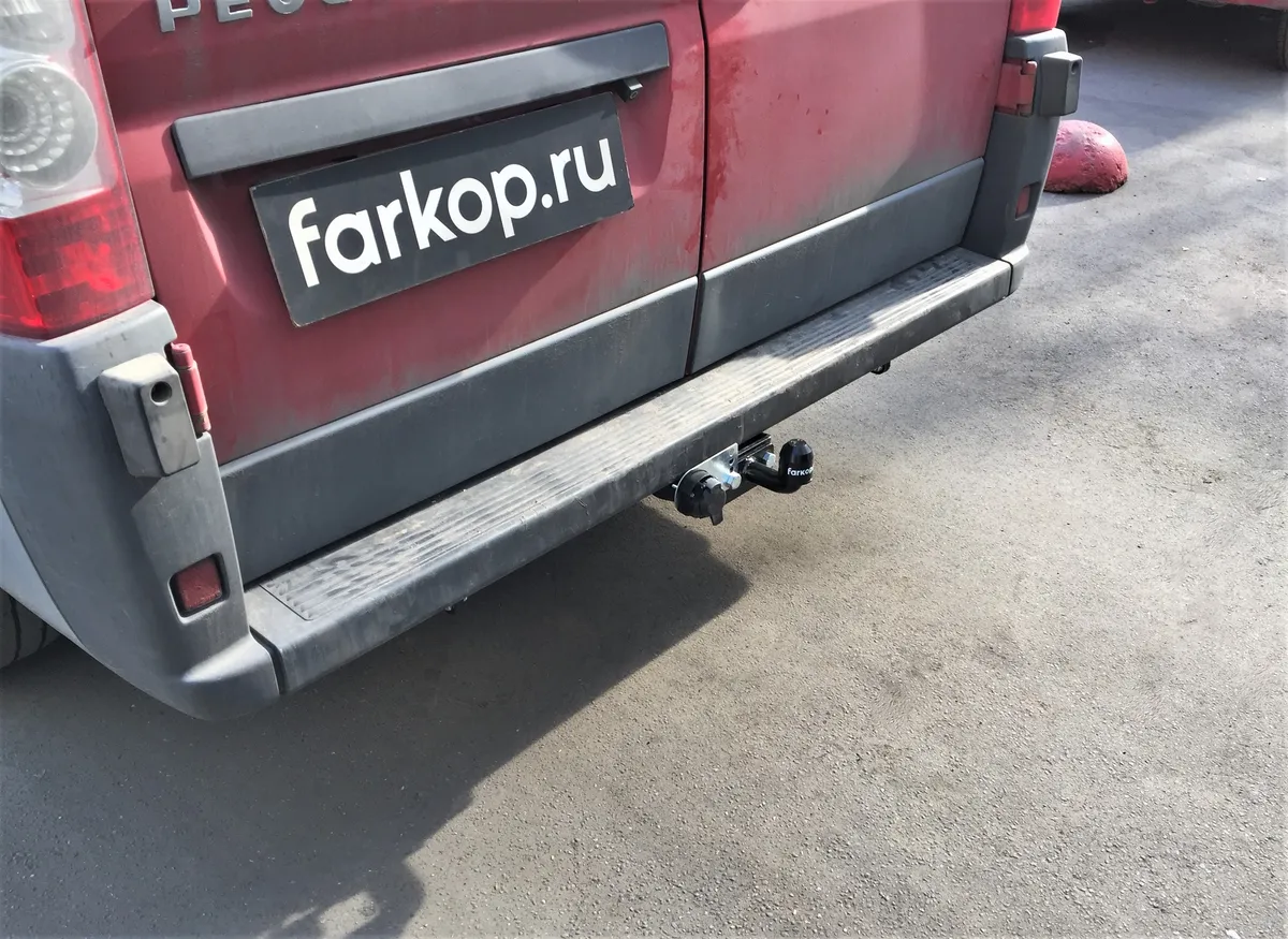 Фаркоп Лидер Плюс для Peugeot Boxer (L1,L2,L3) 2006- P107-FC в Омск