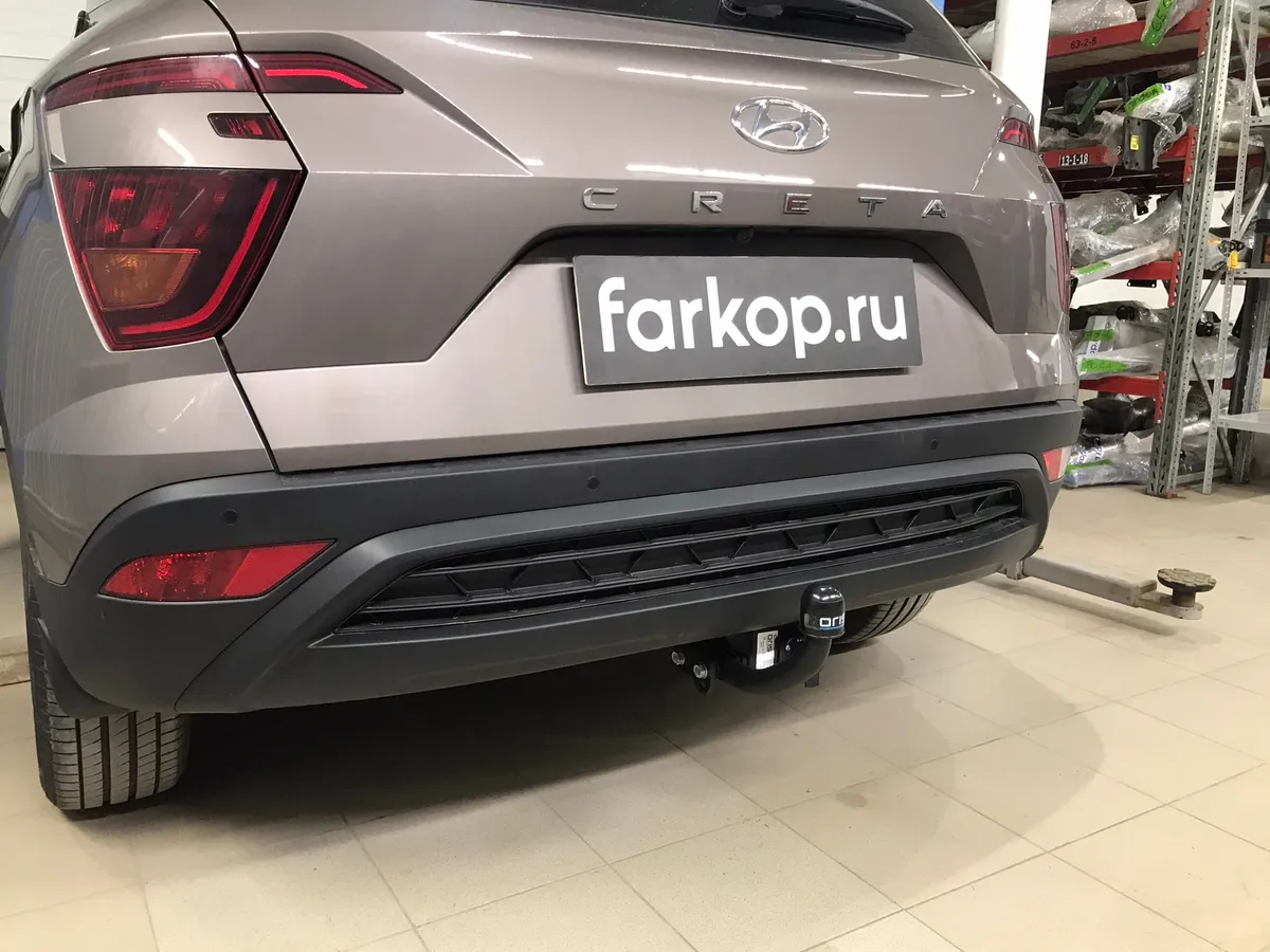 Фаркоп Oris для Hyundai Creta 2021- 4264-A в Омск Фаркоп Oris для Hyundai Creta 2021- 4264-A в Омск