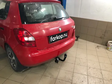 Фаркоп Лидер Плюс для Skoda Fabia (хетчбек) 2007-2015 Арт. S102-A S102-A в Омск
