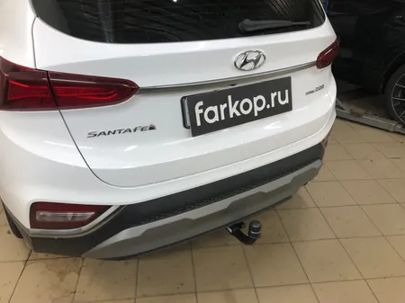 Фаркоп Steinhof для Hyundai Santa Fe 2018-2022 Арт. H-277 H-277 в Омск