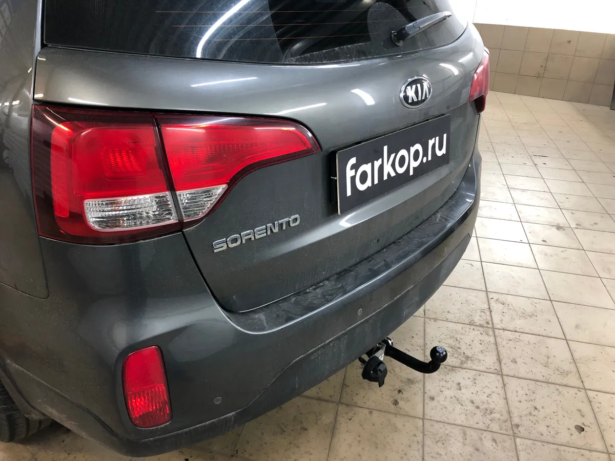 Фаркоп Лидер Плюс для Kia Sorento 2012-2021 H224-A в Омск