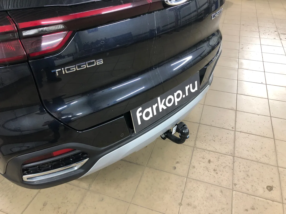 Фаркоп Oris для Chery Tiggo 8 2019- 7614-A в Омск Фаркоп Oris для Chery Tiggo 8 2019- 7614-A в Омск