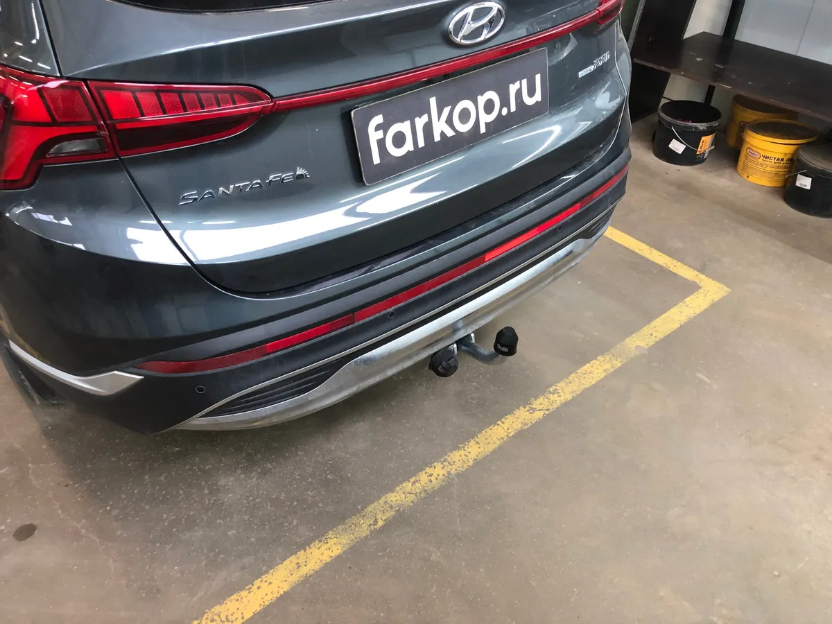 Фаркоп Galia для Hyundai Santa Fe 2020-2024 K050A в Омск