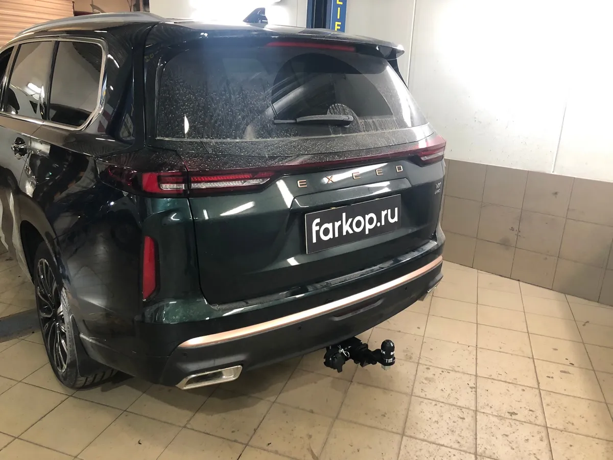 Фаркоп TowRus для EXEED VX 2021-2024 289237 в Омск Фаркоп TowRus для EXEED VX 2021-2024 289237 в Омск