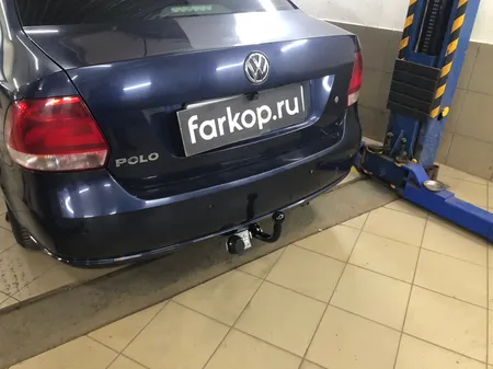 Фаркоп Лидер Плюс для Volkswagen Polo (седан) 2010-2020 V125-A в Омск