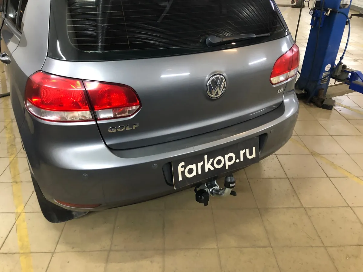 Фаркоп Galia для Volkswagen Golf 2008-2013 A038C в Омск Фаркоп Galia для Volkswagen Golf 2008-2013 A038C в Омск