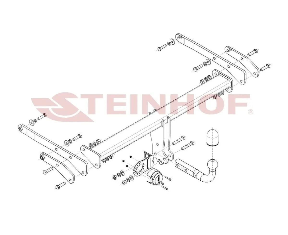 Фаркоп Steinhof для Audi Q5 2026- A-111 в Омск