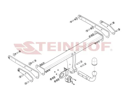 Фаркоп Steinhof для Audi Q5 2026- A-111 в Омск