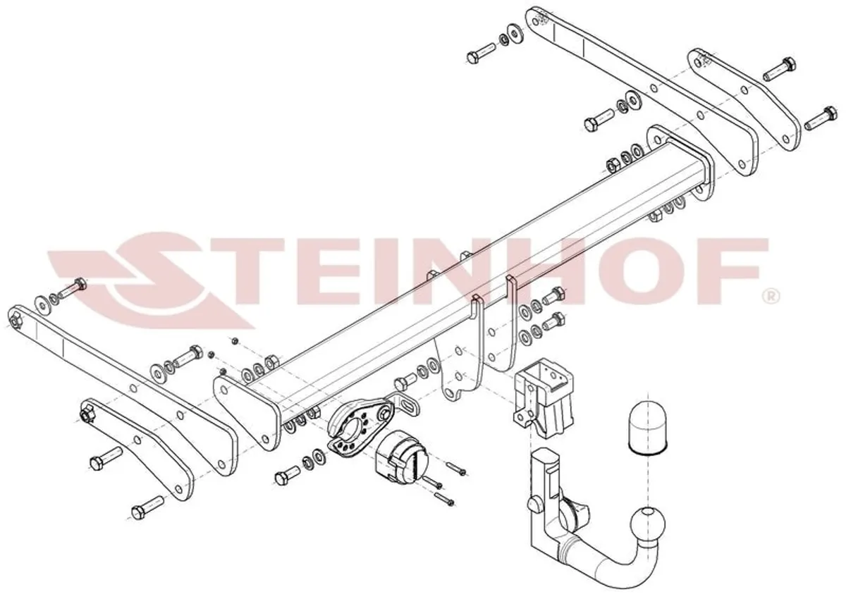 Фаркоп Steinhof для Audi Q5 2026- A-112 в Омск