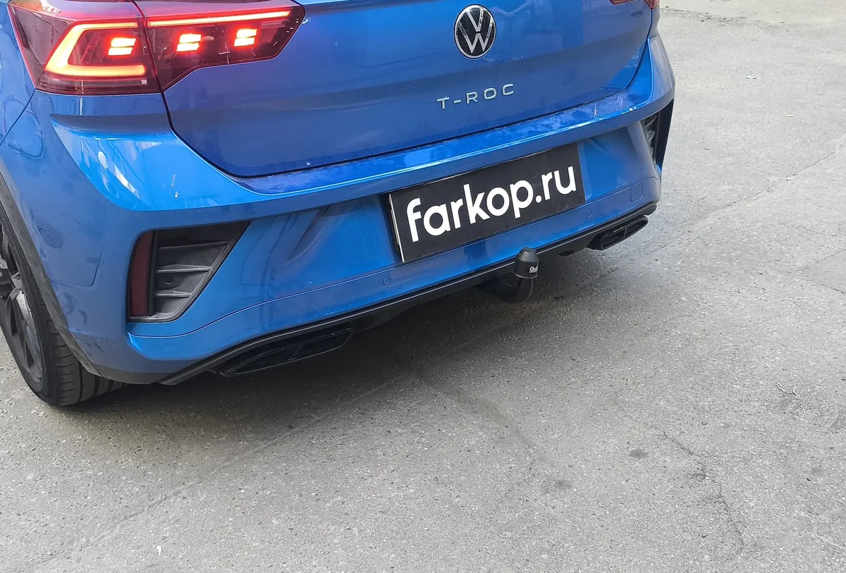 Фаркоп Galia для Volkswagen T-Roc 2017- S105V в Омск Фаркоп Galia для Volkswagen T-Roc 2017- S105V в Омск