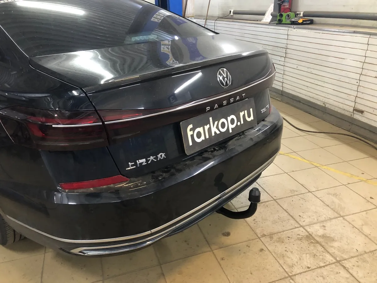 Фаркоп Galia для Volkswagen Passat 2021-2026 S086V в Омск Фаркоп Galia для Volkswagen Passat 2021-2026 S086V в Омск