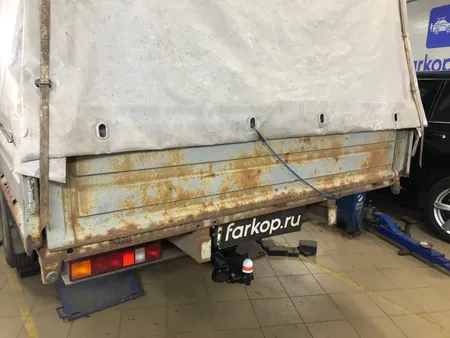 Фаркоп Трейлер для Gaz Газель 330202 удлиненная база (в т.ч. Gaz 33023 Фермер удлин.) Арт. 330202.K2 330202.K2 в Омск