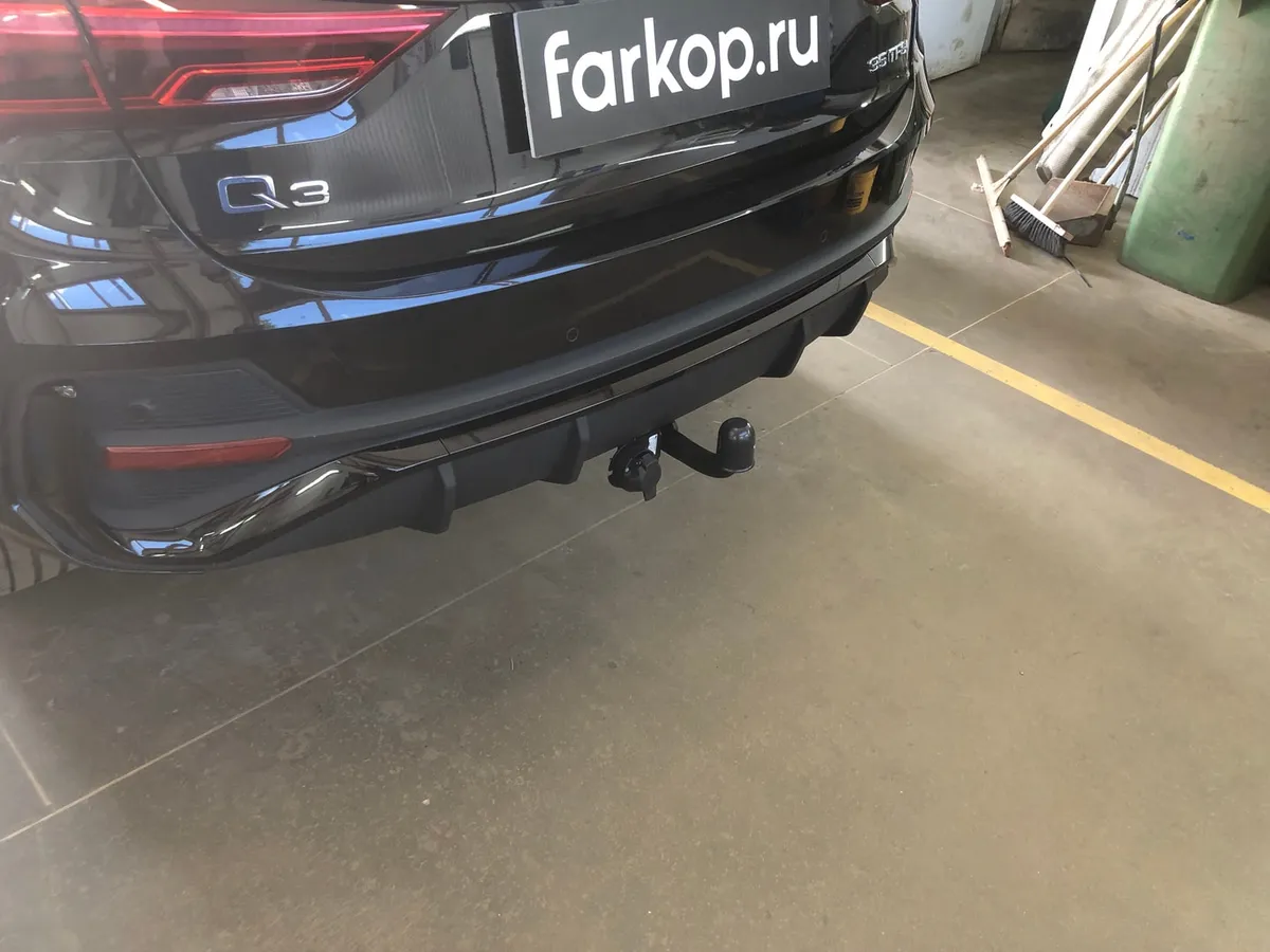 Фаркоп Steinhof для Audi Q3 (Sportback) 2019- A-117 в Омск Фаркоп Steinhof для Audi Q3 (Sportback) 2019- A-117 в Омск