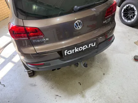 Фаркоп Galia для Volkswagen Tiguan 2007-2016 V069A в Омск