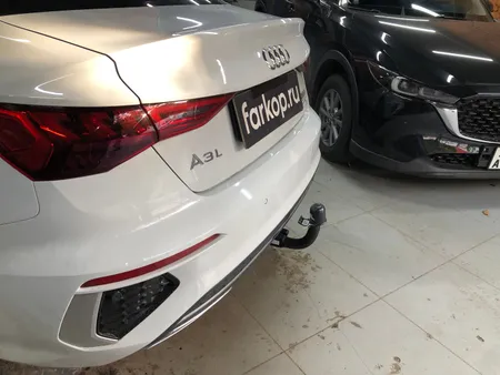 Фаркоп Steinhof для Audi A3 (седан, хетчбек) 2020- Арт. A-126 A-126 в Омск