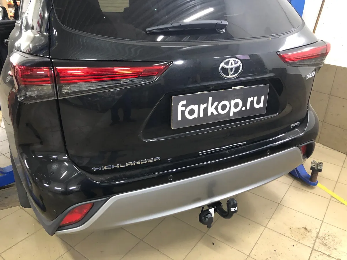Фаркоп Oris для Toyota Highlander 2019-2026 3001-A в Омск Фаркоп Oris для Toyota Highlander 2019-2026 3001-A в Омск
