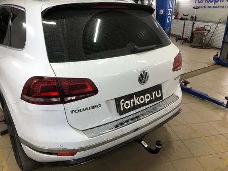 Фаркоп Oris для Volkswagen Touareg 2010-2018, кроме R-Line 3555-D2 в Омск