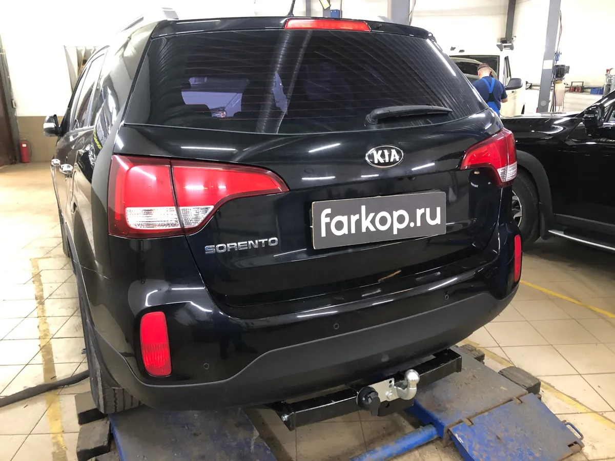 Фаркоп Лидер Плюс для Kia Sorento 2012-2021 H224-F в Омск