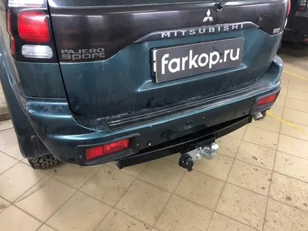 Фаркоп Лидер Плюс для Mitsubishi Pajero Sport 1998-2008 M107-F в Омск