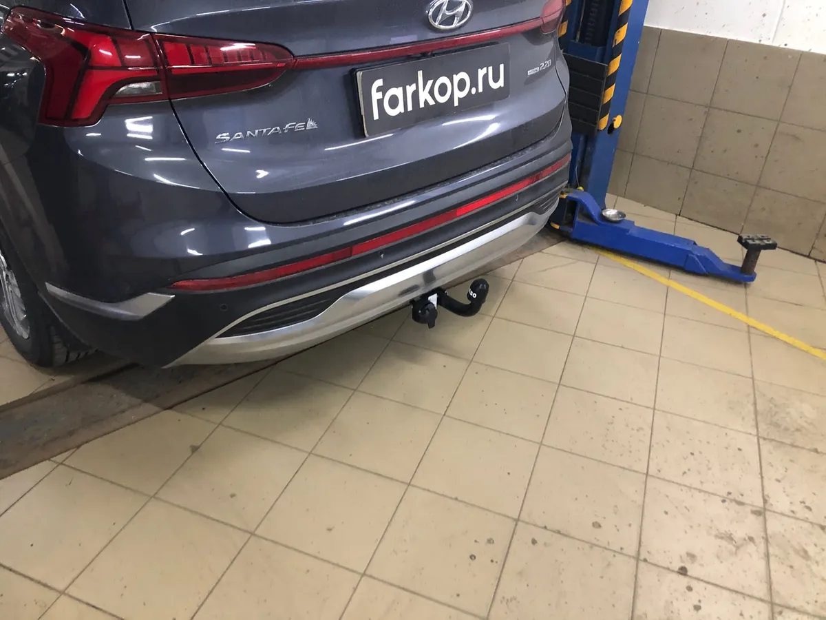 Фаркоп Oris для Hyundai Santa Fe 2020-2024 6768-A в Омск