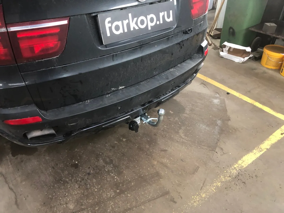 Фаркоп Лидер Плюс для BMW X5 (E70) 2007-2010 B204-BA в Омск Фаркоп Лидер Плюс для BMW X5 (E70) 2007-2010 B204-BA в Омск