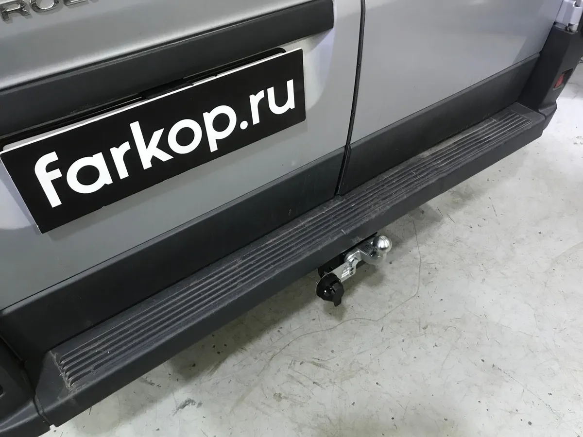 Фаркоп Лидер Плюс для Peugeot Boxer (L4) 2006- P105-F в Омск