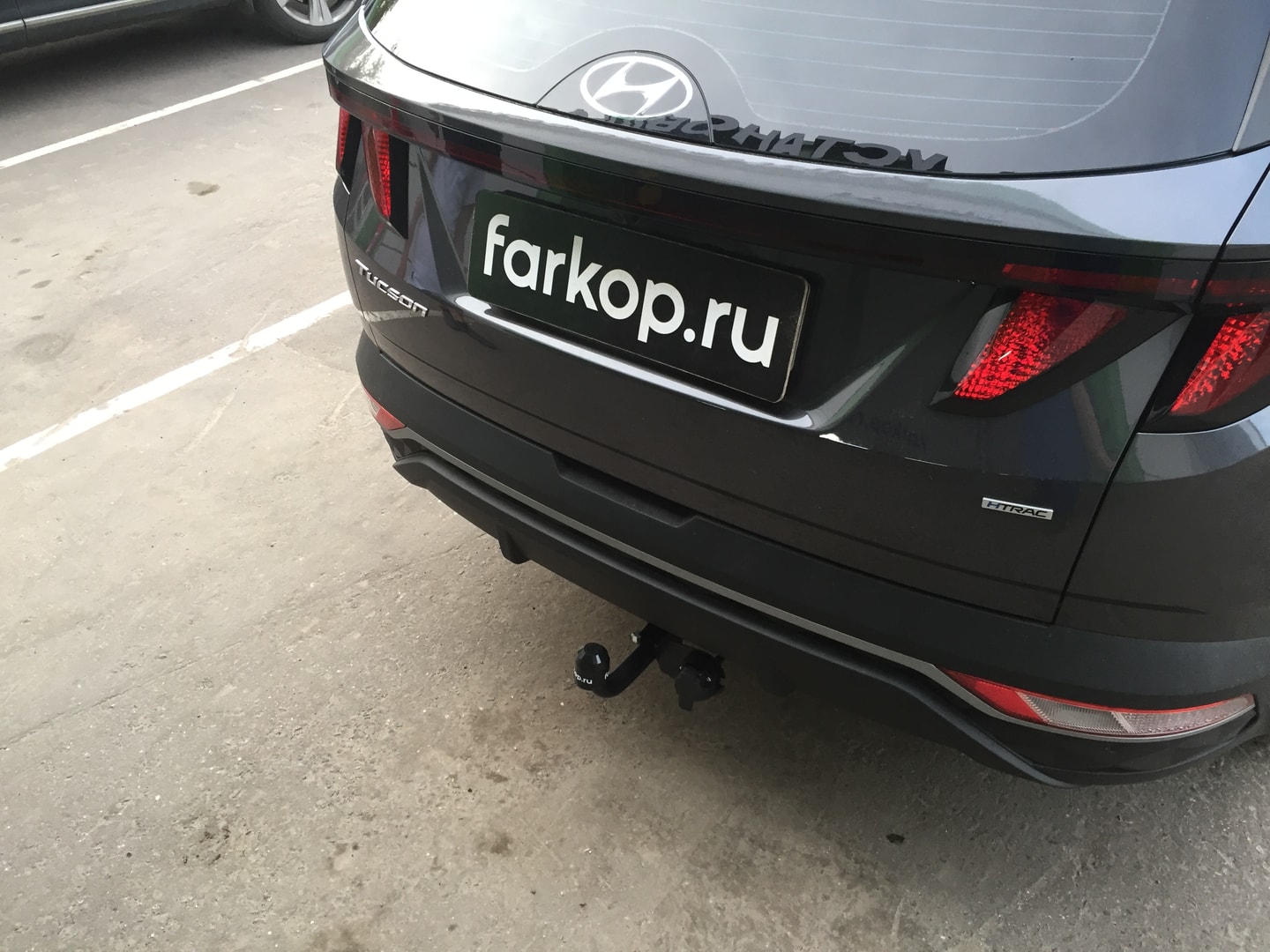 Установили фаркоп ТСС для Hyundai Tucson 2021 г. Установили фаркоп ТСС для Hyundai Tucson 2021 г.