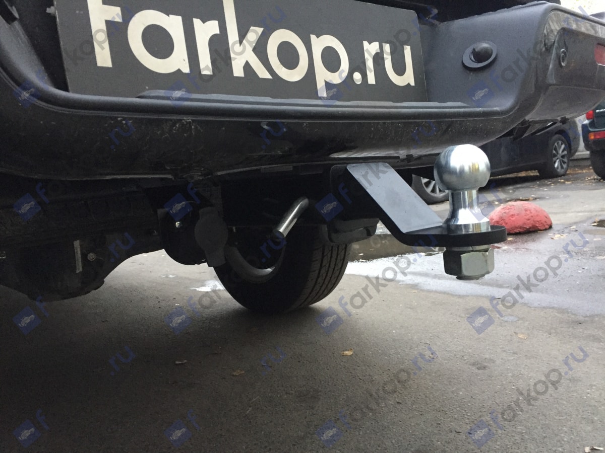 Установили фаркоп Бизон для Jac T6 2021 г.