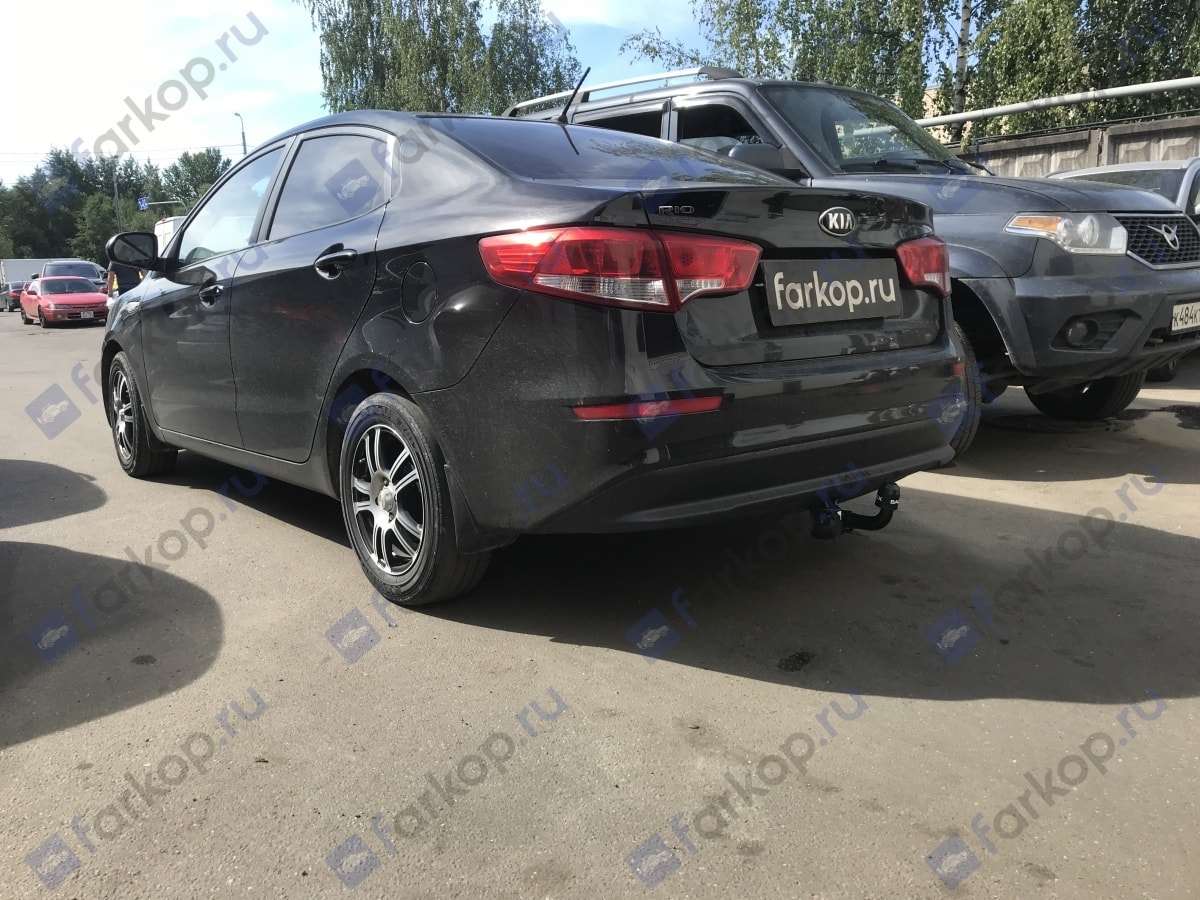 Установили фаркоп Baltex для Kia Rio 2011-2017 г.в. Установили фаркоп Baltex для Kia Rio 2011-2017 г.в.