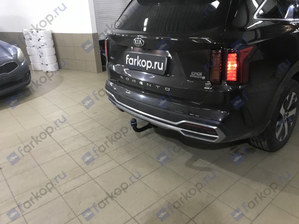 Установили фаркоп Steinhof для Kia Sorento 2020 г.в.