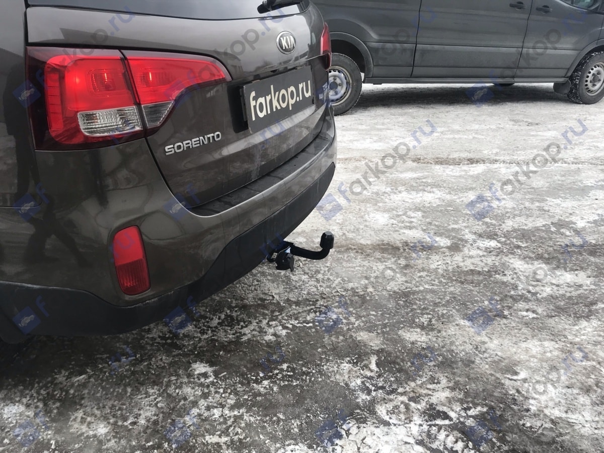 Установили фаркоп Baltex для Kia Sorento 2013 г.в.