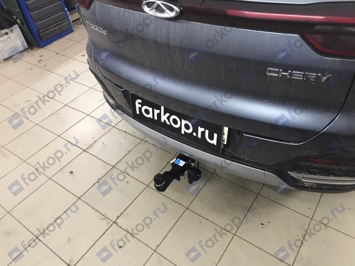 Установили фаркоп Baltex для Chery Tiggo 8 2021 г.