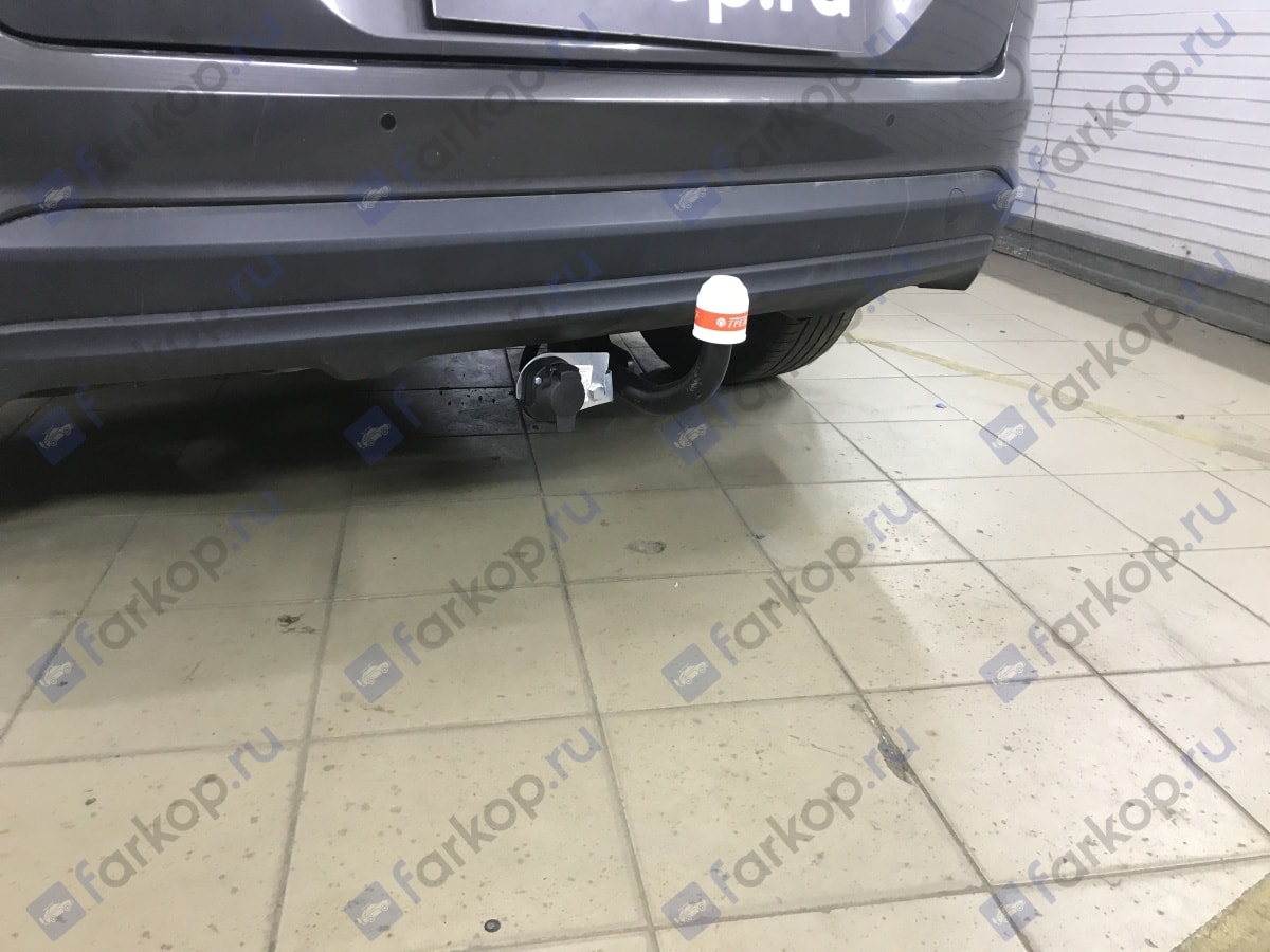 Установили фаркоп Трейлер для Hyundai Tucson 2018 г.в. Установили фаркоп Трейлер для Hyundai Tucson 2018 г.в.